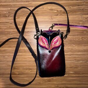 Leather Crossbody Purse (Fox)